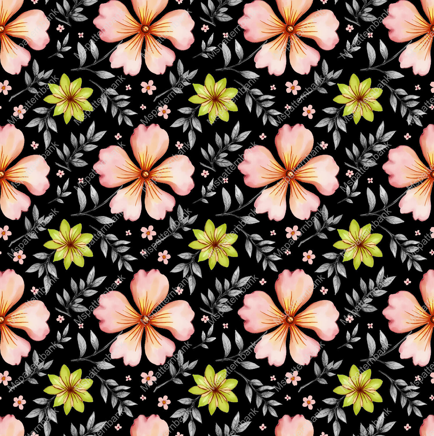 Elegant Cream Botanical Flower Surface Print