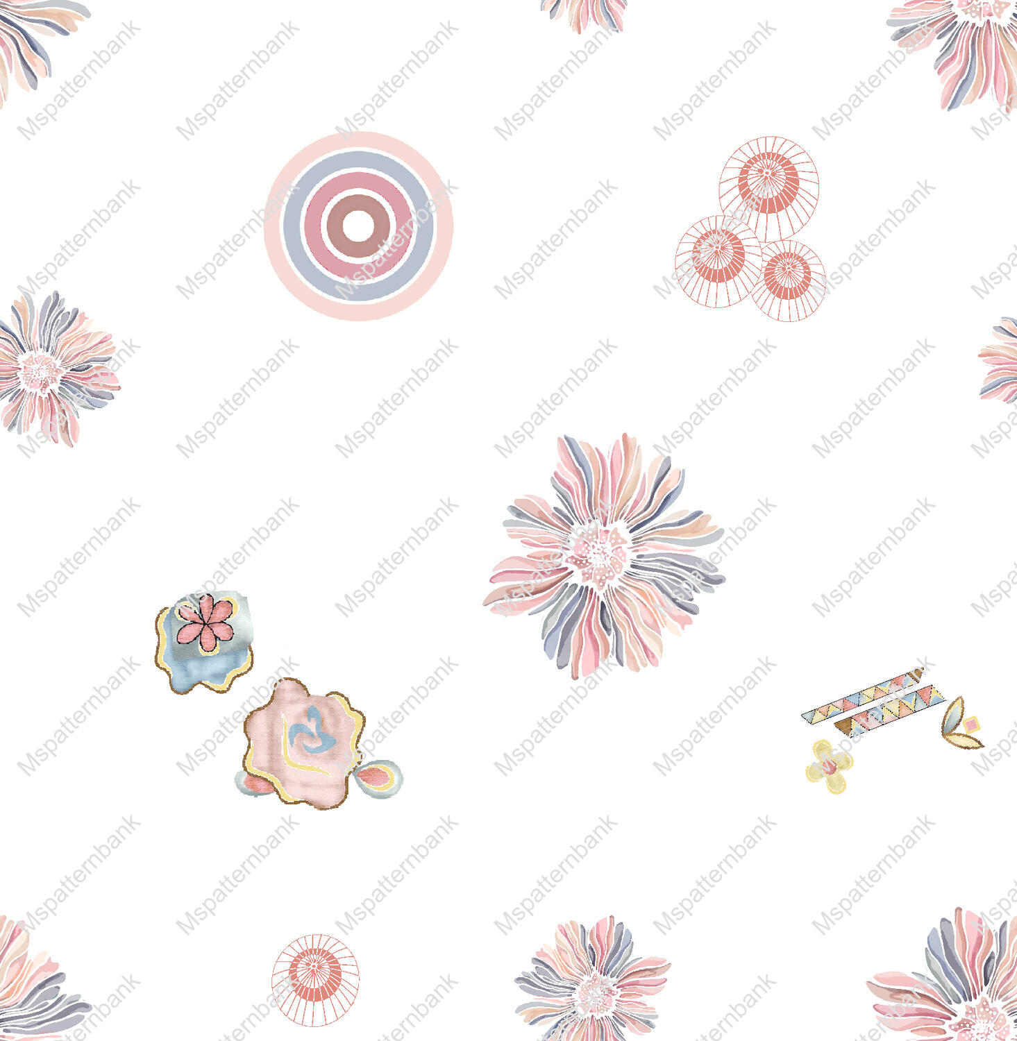 Detailed Rose Surface Pattern Detailed Rose Surface Pattern