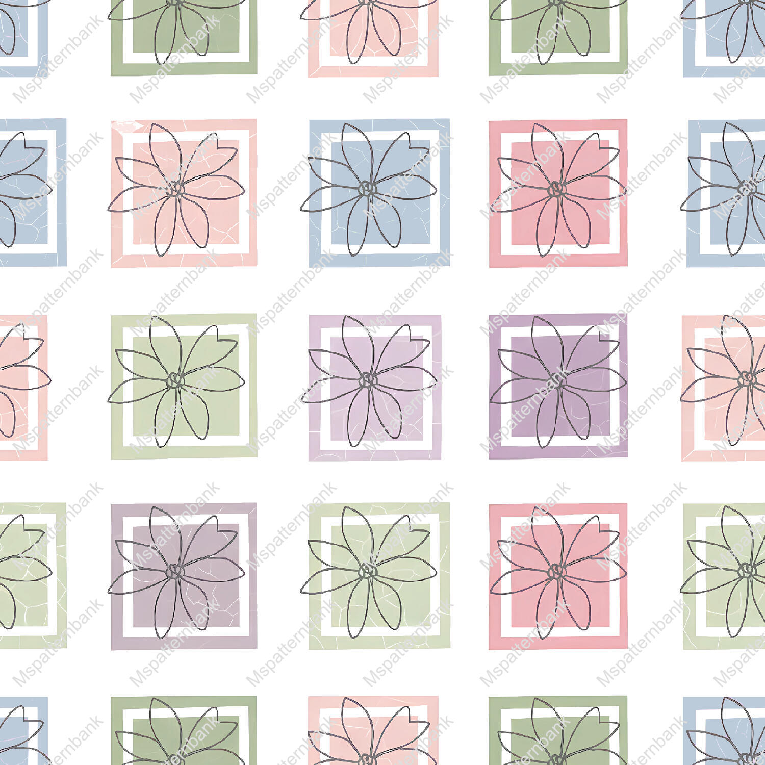 Fine Triangular Vector Pattern