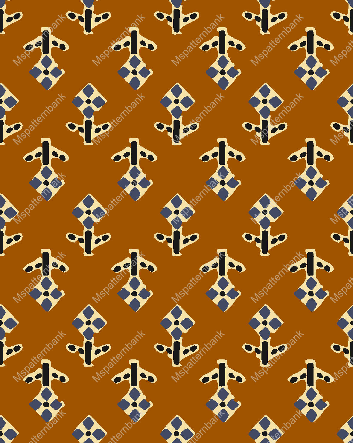 Luxury Olive Traditional Geometric Surface Print