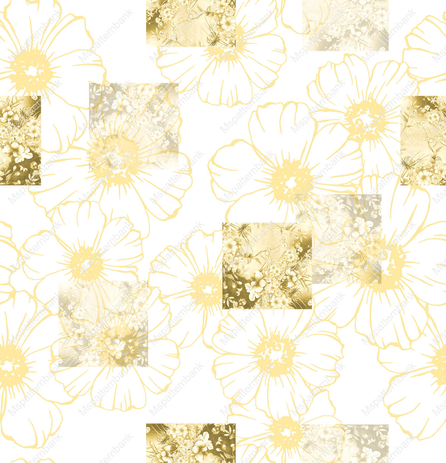 Delicate Sage Paisley Geometric Textile Design