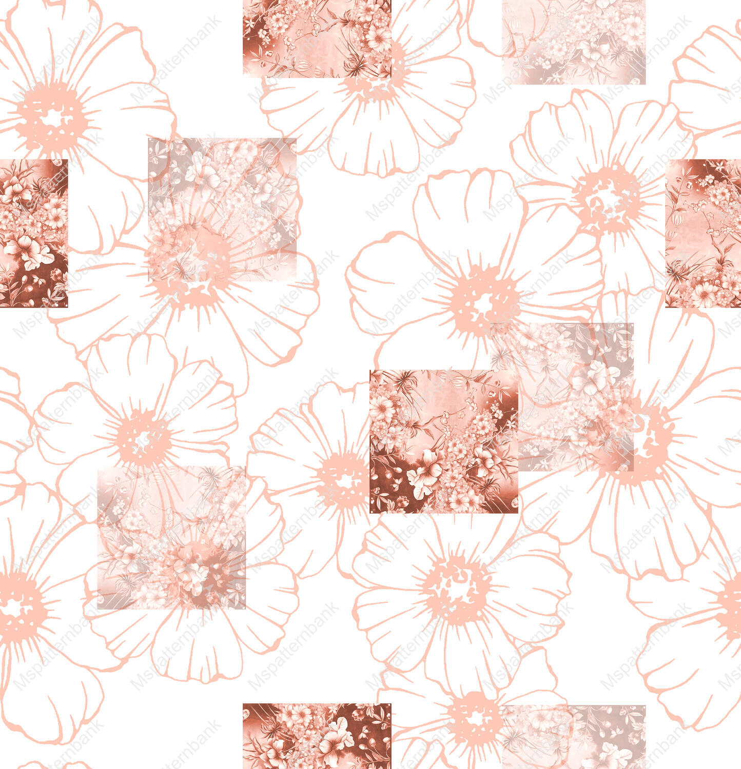 Exquisite Sage Rhombus Geometric Surface Print