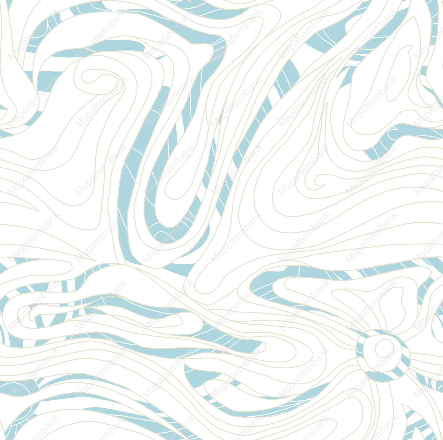 Luxury Lavender Botanical Geometric Textile Design