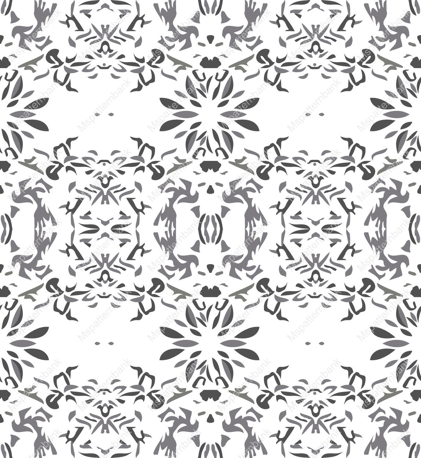 Charming Emerald Ornamental Geometric Surface Print