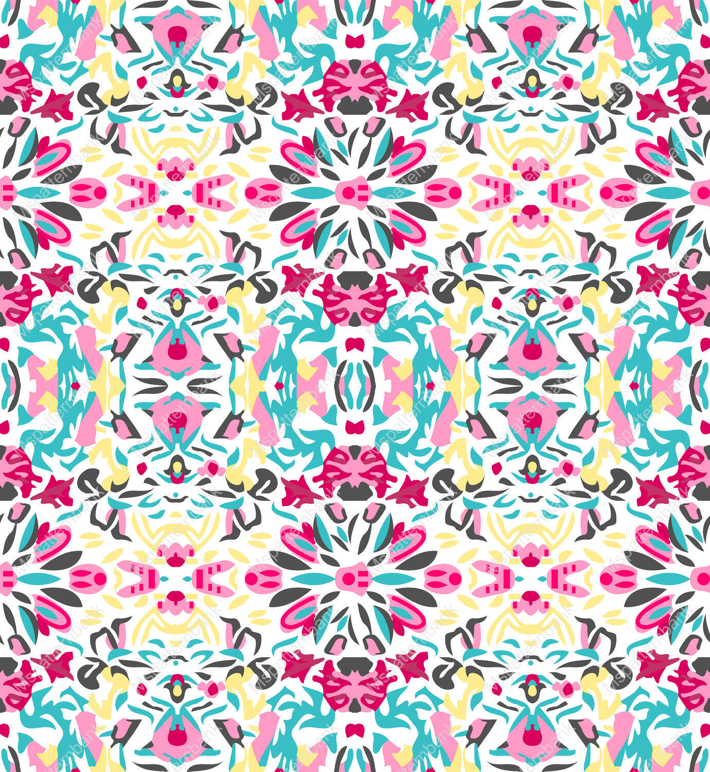 Modern Gold Abstract Geometric Textile Print